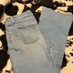 Wrangler Flares- light wash